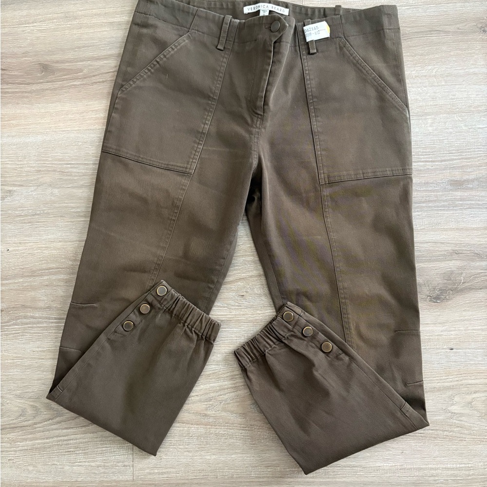 Veronica Beard| Cargo Field| Crop Pants